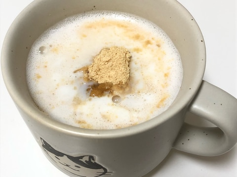 余ったきな粉で♡ほっこりきなこミルク